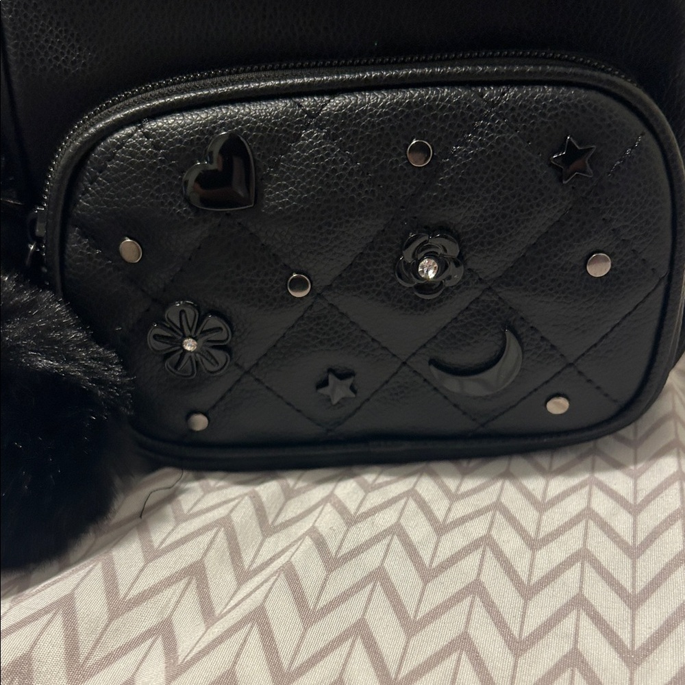 Under One Sky Black Backpack with Embellishments - image 3